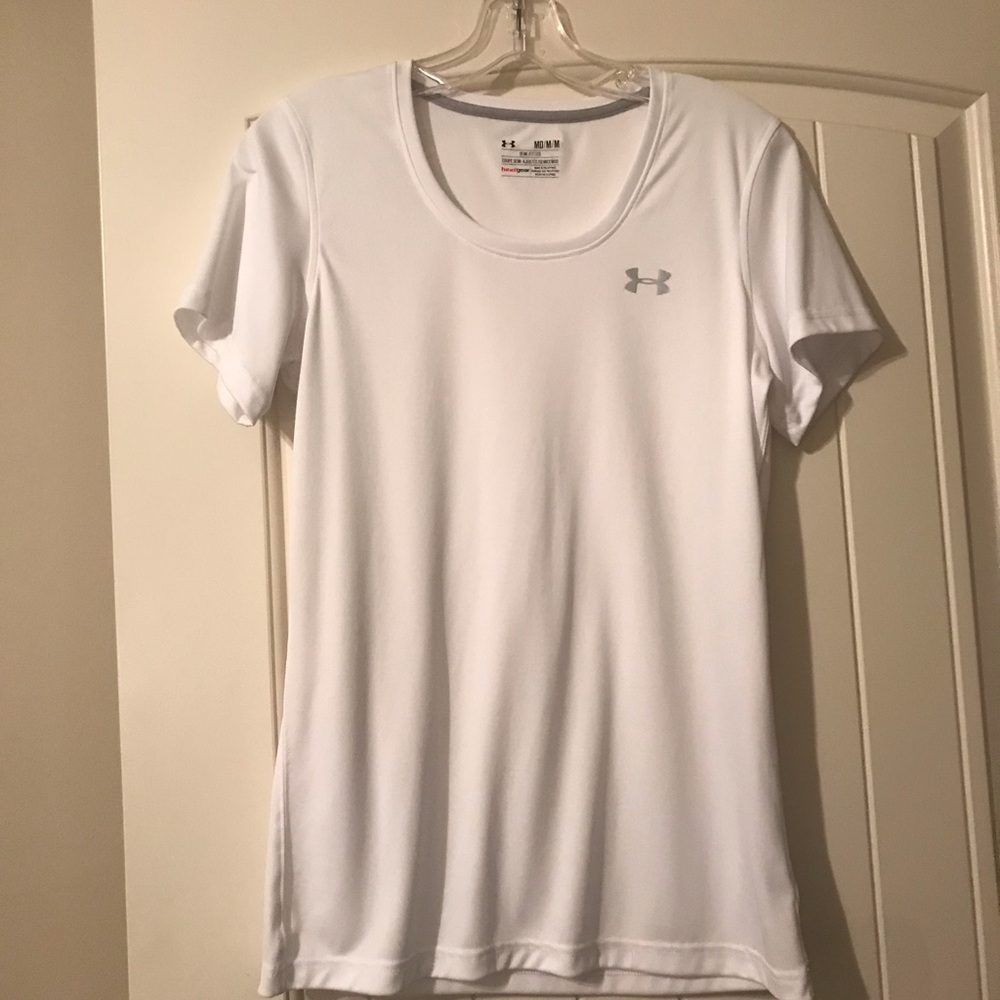 White Under Armour Dri-Fit